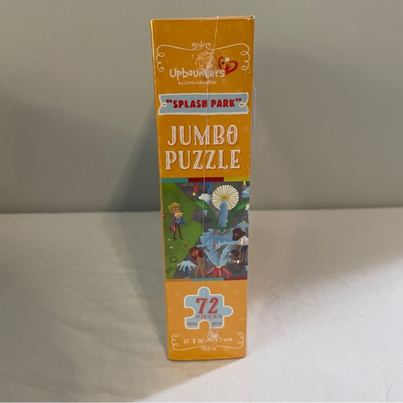 NIB SEALED Upbounders by Little Likes Kids 72 Piece Jumbo Puzzle - Splash Park - Picture 4 of 6